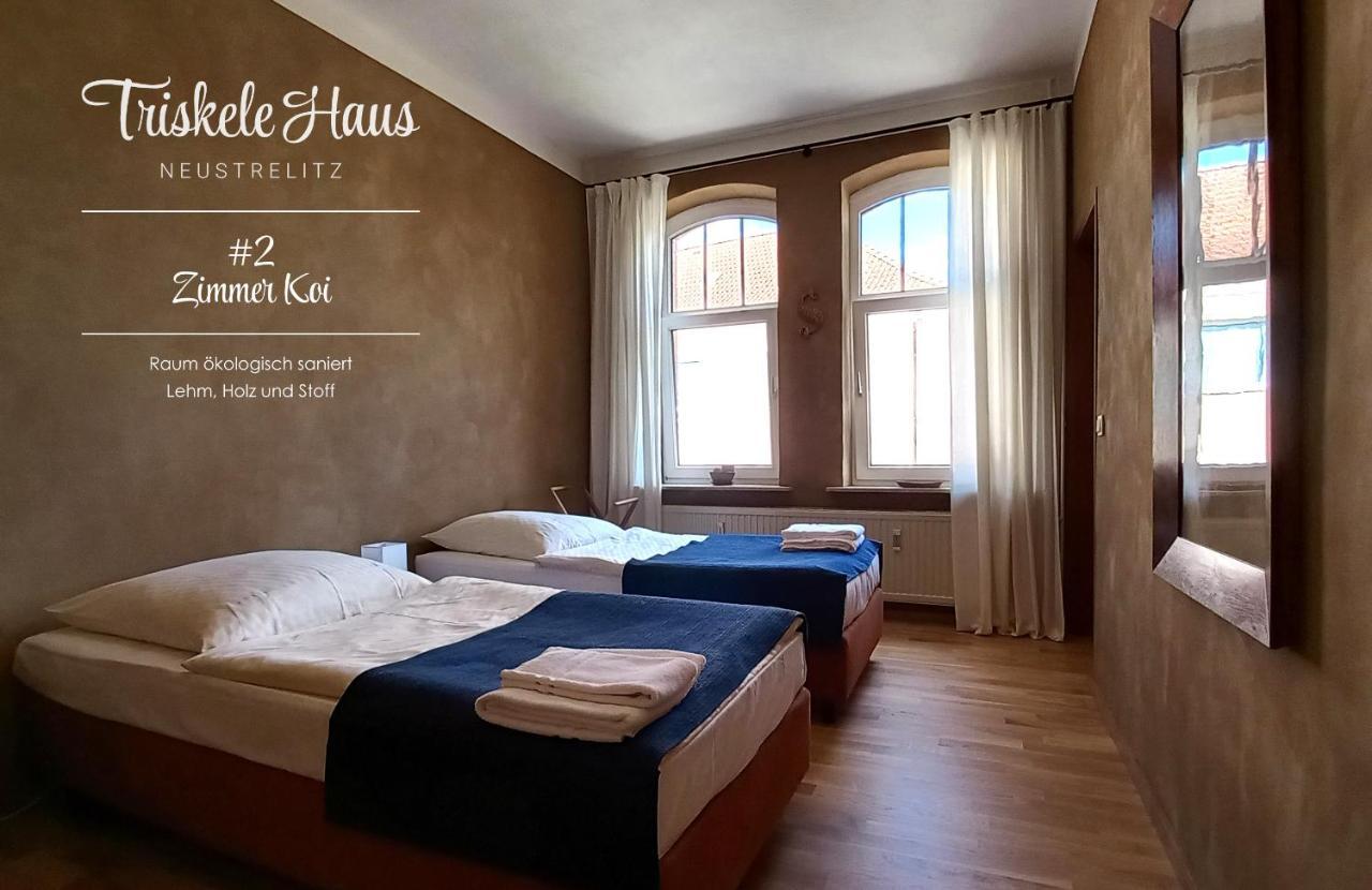 Triskele Haus - Oekologisches Gaestehaus Der Heilstaette Strelitz Neustrelitz Extérieur photo