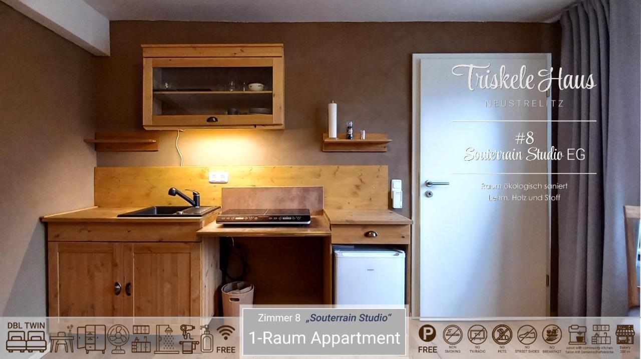 Triskele Haus - Oekologisches Gaestehaus Der Heilstaette Strelitz Neustrelitz Extérieur photo